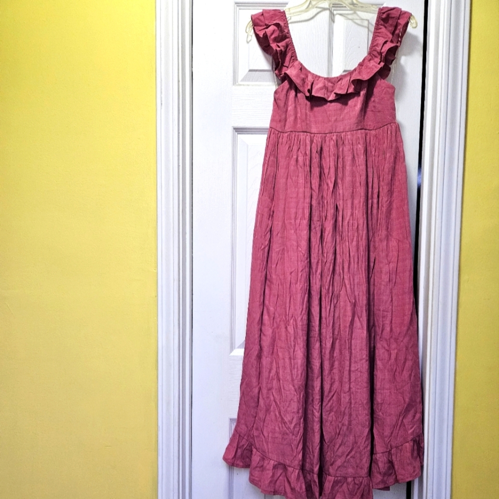 Pink Midi Dress